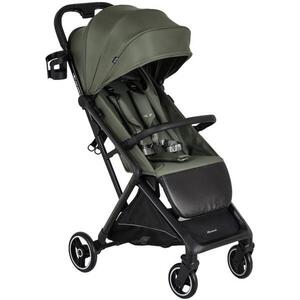 Imagine Carucior de vara Cangaroo Airwalk Cabin Size, 0 - 22kg, 0 - 4 ani, Verde/Negru