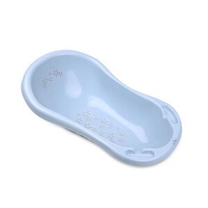 Imagine Cadita bebe Lorelli Little Stars, 84 x 48 x 30 cm, Albastru