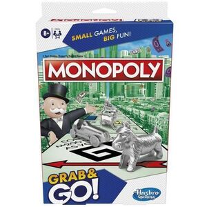 Imagine Joc de societate Monopoly Grab & Go limba engleza