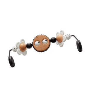 Imagine Bara de jucarii Googly eyes Black/White pentru balansoarele BabyBjorn