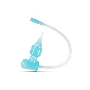 Imagine Aspirator nazal, moale si sigur, 0 luni+, Lorelli Aqua Blue