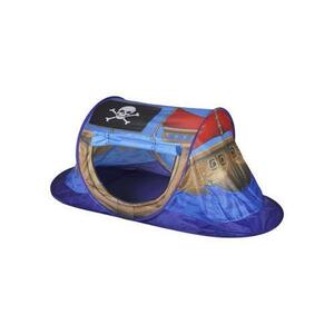 Imagine Cort de joaca pop-up pentru copii, Knorr Toys KNR55430 Corabia Piratilor, potrivit interior/exterior, din material hidrofug, 170x85x70 cm, 3 Ani+
