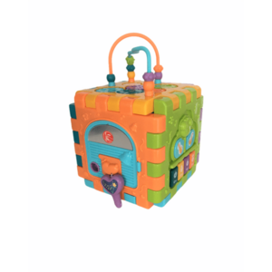 Imagine Cub de activitati Lorelli, 10 piese, interactiv, multicolor