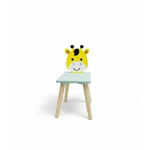 Imagine Scaun copii U-Grow UG-CHAIR-GF, design girafa, MDF