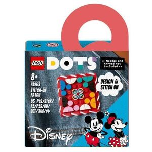 Imagine LEGO® DOTS Petic de cusut Mickey Mouse si Minnie Mouse 41963