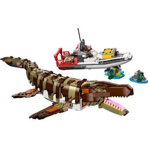 Imagine LEGO Jurassic World 76974 Bootmissie Mosasaurus, 858 piese