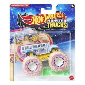 Imagine Masinuta Hot Wheels Monster Truck - Dozen Delivery, scara 1: 64