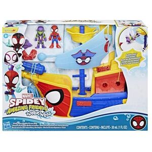 Imagine Spidey Si Prietenii Lui Uimitori Marvel Water Webs Nava Piratilor Cu Bule