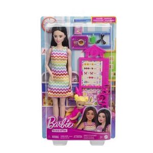 Imagine Set de joaca Barbie You can be - Barbie Profesoare, bruneta