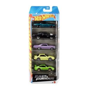 Imagine Set 5 masinute Hot Wheels Fast & Furious