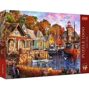 Imagine Puzzle Trefl Premium Plus - Tea Time, Portul Minunat, 1000 piese