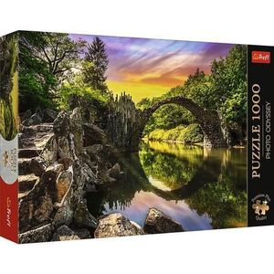 Imagine Puzzle Trefl - Podul Rakocz din Kromlau, Germania, 1000 piese