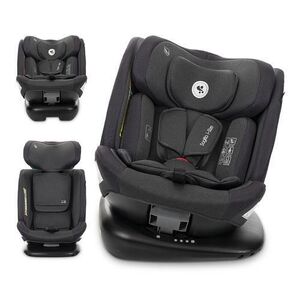 Imagine Scaun auto pentru copii Lorelli Sagitta, i-Size, rotativ 360, protectie laterala SPS, spatar reglabil, 0-12 ani, 40-150 cm, SPS, Negru