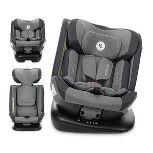 Imagine Scaun auto pentru copii Lorelli Sagitta, i-Size, rotativ 360, protectie laterala SPS, spatar reglabil, 0-12 ani, 40-150 cm, SPS, Gri