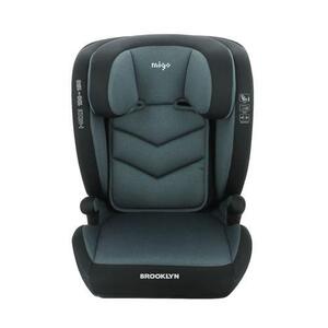 Imagine Scaun auto Migo Brooklyn i-Size, 100 - 150 cm, 15 - 40 kg, 3 - 12 ani, sistem Isofix, Gri