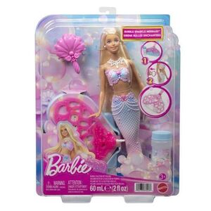 Imagine Papusa Barbie Dreamtopia, Sirena cu baloane de sapun