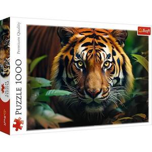 Imagine Puzzle Trefl Tigru Salbatic, 1000 piese