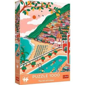 Imagine Puzzle Trefl Premium Plus - Positano Italia, 1000 piese