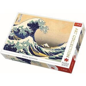 Imagine Puzzle Trefl, Marele val de la Kanagawa, 1000 piese