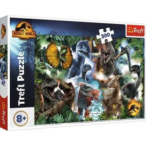 Imagine Puzzle Trefl - Jurrasic World: Dinozauri favoriti, 300 piese