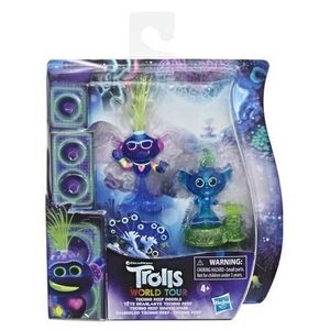 Imagine Set 2 figurine Trolls World Tour - Techno Reef Bobble