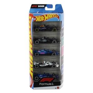 Imagine Set 5 masinute Hot Wheels Formula 1 2025, 1: 64