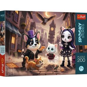 Imagine Puzzle Trefl 200 de piese, Povesti Infricosatoare de Noapte
