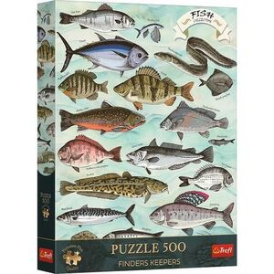 Imagine Puzzle Trefl Premium Plus Finders Keeper Pesti, 500 de piese