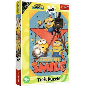 Imagine Puzzle Trefl Minioni si Monstri, 100 de piese