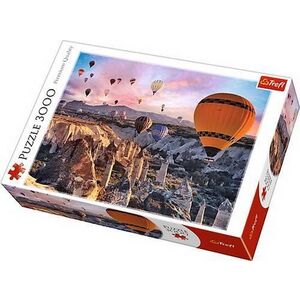 Imagine Puzzle Trefl In aer cu balonul, 3000 de piese