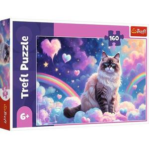 Imagine Puzzle Trefl Pisicuta Domestica, 160 de piese