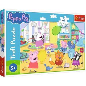 Imagine Puzzle Trefl Maxi Frumoasa Peppa Pig, 24 de piese