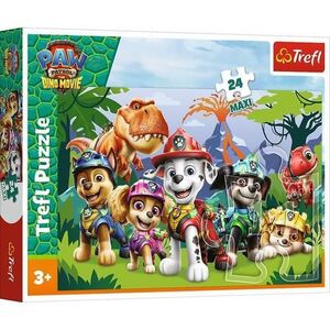 Imagine Puzzle Trefl Maxi Patrula Catelusilor Prietenie Preistorica, 24 de piese