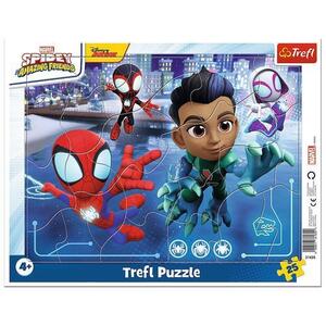 Imagine Puzzle Trefl Spiderman Saritura de Paianjen, 25 de piese