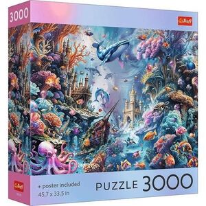 Imagine Puzzle Trefl Colectia SUA Viata Subacvatica, poster inclus, 3000 de piese