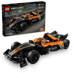 Imagine LEGO® Technic - Neom Mclaren Formula E race car 42169, 452 piese