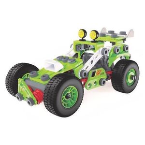 Imagine Set constructie metalica Meccano Junior Pull Back Buggy, 138 de piese