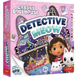 Imagine Joc Trefl - Gabby's Dollhouse Detectivul Meow, 1-2 jucatori, +3 ani, lb. romana
