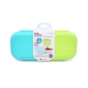 Imagine Cutie pentru gustari Melii Cactus Fern Sage, 2 compartimente, 480 ml, Verde