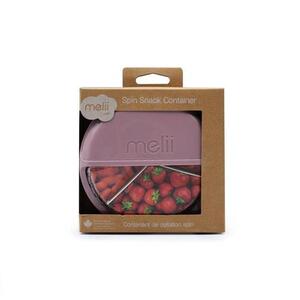 Imagine Cutie pentru gustari Melii Luxe Spin, 3 compartimente, 177 ml, Roz