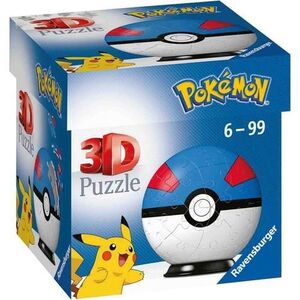 Imagine Puzzle 3D Ravensburger - Pokemon, 54 piese