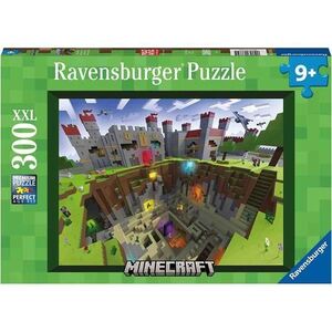 Imagine Puzzle Ravensburger - Minecraft, 300 piese