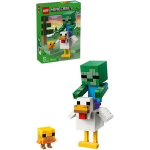 Imagine LEGO® Minecraft® - Jocheu de găini 21582, 344 piese