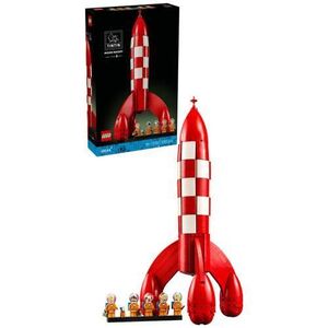 Imagine LEGO® Ideas Racheta spre Luna din Tintin® 21367, 1283 piese