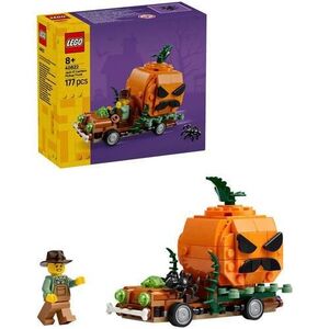 Imagine LEGO® - Camioneta cu dovleac sculptat 40822, 177 piese