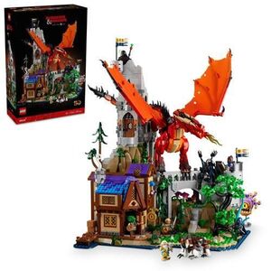 Imagine LEGO® Ideas - Dungeons & Dragons: Povestea dragonului rosu 21348, 3091 piese