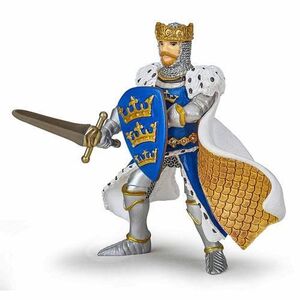 Imagine Figurina Papo - Personaje medievale, Regele Arthur (Multicolor)