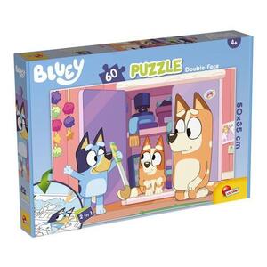 Imagine Puzzle de colorat maxi - Bluey (60 de piese)