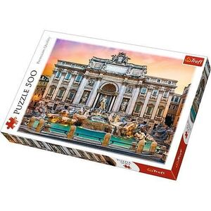 Imagine Puzzle Trefl Fontanna Di Trevi Roma, 500 piese