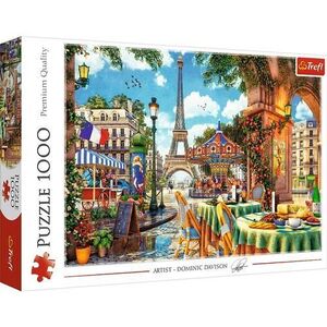 Imagine Puzzle Trefl - Dimineata Pariziana, 1000 piese